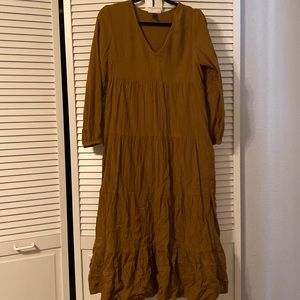 Universal Thread Burnt Orange Maxi Dress